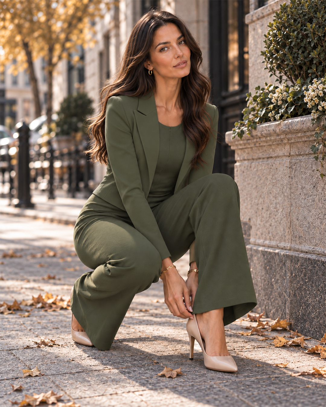 COMO OLIVE Jacket